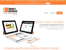 Tablet Screenshot of innopro.es